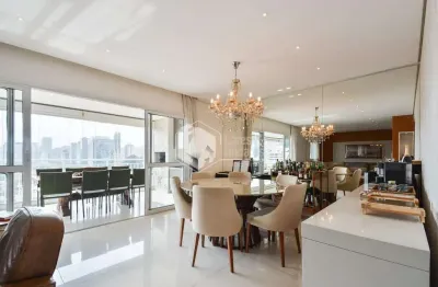 Apartamento tipo para venda em brooklin com 3 quartos, sendo 3 suítes, 178m²