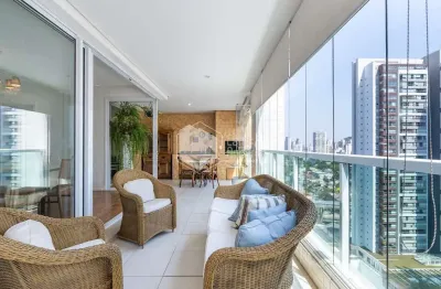 Apartamento tipo para venda em campo belo com 3 quartos, sendo 3 suítes, 161m²