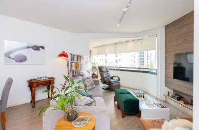 Apartamento tipo para venda em moema com 3 quartos, sendo 1 suíte, 125m²