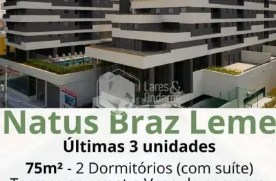 Apartamento à venda, lançamento com plantas de 75m² a 244m² com 1 e 3 suítes - 1 / 2 vagas - cobert