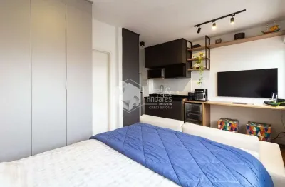 Apartamento tipo para venda em pinheiros com 1 quarto, sendo 1 suíte, 24m²