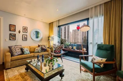 Apartamento para venda em moema com 4 quartos, sendo 3 suítes , 141m²