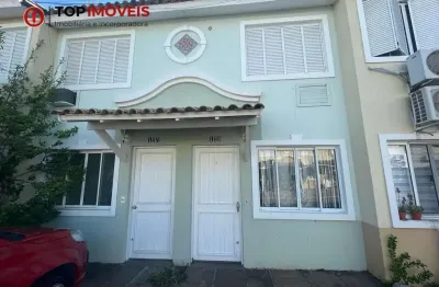 Casa em condomínio fechado com 2 quartos à venda na avenida guilherme schell, 1250, rio branco, canoas por r$ 269.000