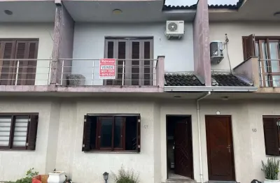 Casa em condomínio fechado com 2 quartos à venda na rua atenas, 44, niterói, canoas por r$ 380.000