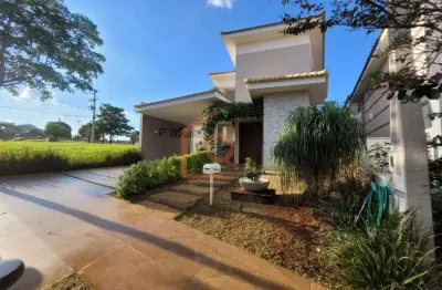 Casa de luxo com 3 suites no residencial village damha ii em araraquara