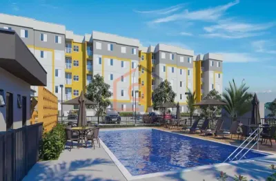 Apartamento com 2 quartos à venda na avenida silvio angelo nigro, 100, parque são paulo (vila xavier), araraquara, 41 m2 por r$ 176.000