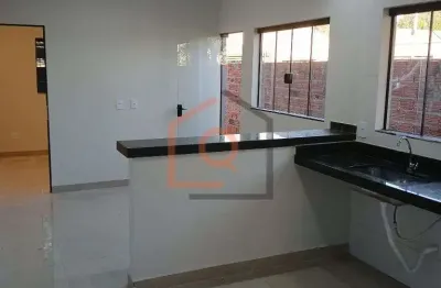 Casa com 2 quartos para alugar na rua constantino giansante, 333, jardim águas do paiol, araraquara, 90 m2 por r$ 1.500