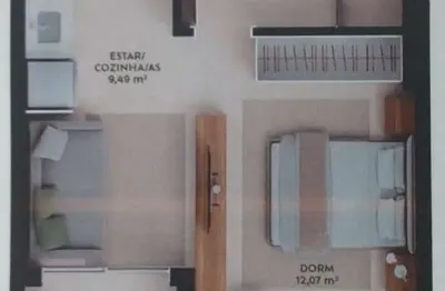 Casa com 1 quarto à venda na rua da praça, pedra branca, palhoça, 33 m2 por r$ 460.000
