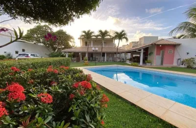 Casa em condomínio fechado com 5 quartos à venda no buraquinho - condomínio foz do joanes