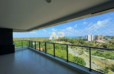 Apartamento de luxo para locação no jardim do mar, reserva do paiva - semi mobiliado