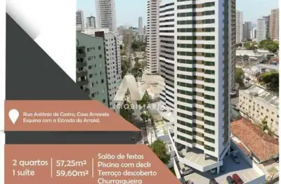 Apartamento com 2 quartos à venda no Casa Amarela, Recife 