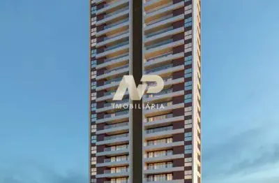 Apartamento alto padrão com 4 quartos e 3 suítes | 163m² | lazer completo e 3 vagas