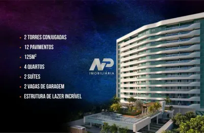 Apartamento de 4 quartos com 2 suítes na zona norte do recife, próximo ao parque da jaqueira