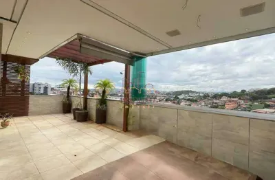 Cobertura à venda, 3 quartos, 2 suítes, 3 vagas, santa rosa - belo horizonte/mg