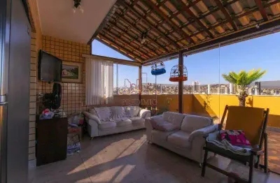 Cobertura à venda, 3 quartos, 1 suíte, 2 vagas, ouro preto - belo horizonte/mg