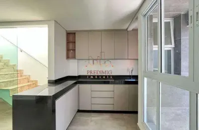 Cobertura à venda, 3 quartos, 1 suíte, 2 vagas, castelo - belo horizonte/mg