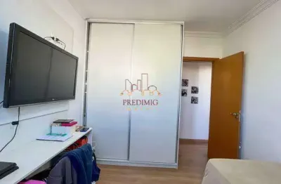 Apartamento à venda, 3 quartos, 1 suíte, 1 vaga, dona clara - belo horizonte/mg