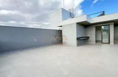 Cobertura à venda, 3 quartos, 2 suítes, 4 vagas, castelo - belo horizonte/mg