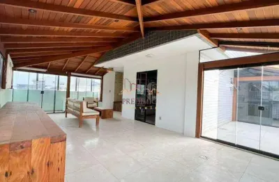 Cobertura à venda, 4 quartos, 2 suítes, 2 vagas, castelo - belo horizonte/mg