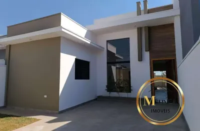 Casa para venda em boituva, portal ville jardins, 3 dormitórios, 1 suíte, 2 banheiros, 2 vagas