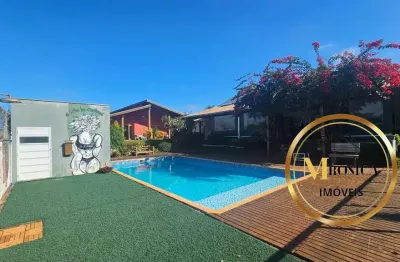 Chácara condomínio para venda em boituva, nova rheata, 4 dormitórios, 4 suítes, 5 banheiros, 3 vagas