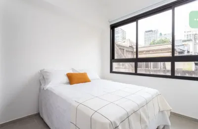 Lindo studio mobiliado com ar condicionado a 5 minutos da linha vermelha