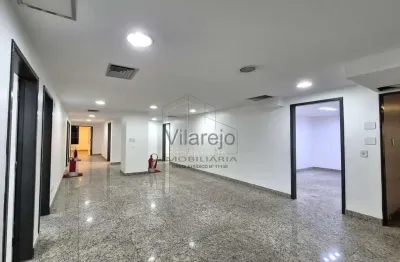 Andar subdividido em 11 salas para locação av. rio branco - centro 371m²