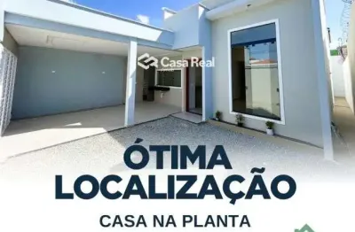 Casa na planta com área gourmet e iluminação natural – no araçagy