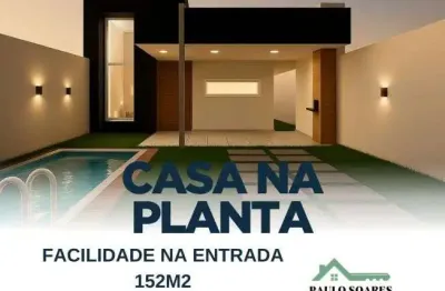 Casa moderna, em construção – 152m² | entrada facilitada