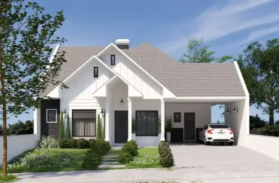 Casa 3 dormitórios com escritório em construção no royal country