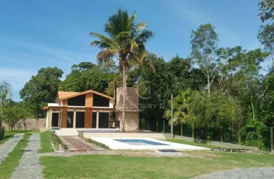 Chácara com 4 suítes à venda, 3900 m² por r$ 2.600.000 - itapema - guararema/sp