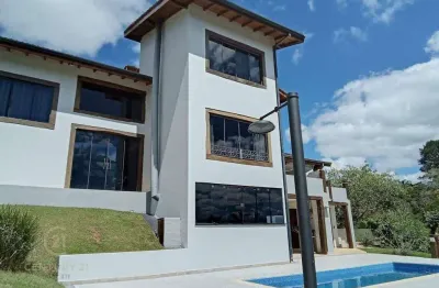 Casa com 3 dormitórios à venda, 250 m² por r$ 1.700.000 - condomínio residencial alpes- guararema/sp