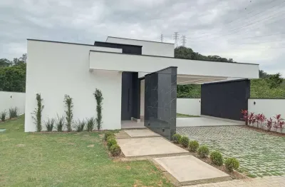 Casa térrea com 3 suítes à venda, 200 m² por r$ 2.800.000 - condomínio residencial da ilha - guararema/sp