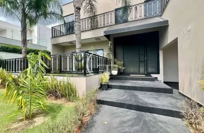 Casa alto padrão á venda no condomínio palmeiras imperiais – salto/sp 03 suítes | mezanino com vista para o verde | área gourmet | mobiliada
