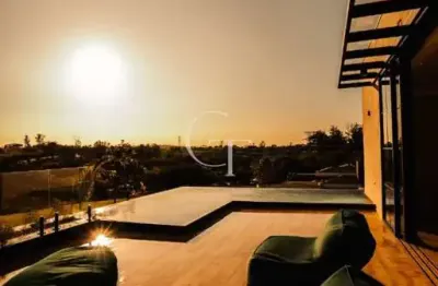 Casa para venda no condomínio villas do golfe arquitetura contemporânea em harmonia com a natureza