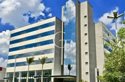 Sala comercial mobiliada para locação no edifício campus office itu sp