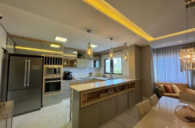 Linda cobertura mobiliada no pio corrêa  exclusividade de venda!  invista em conforto e sofisticação com esta incrível cobertura duplex à venda no bairro pio corrêa em criciúma-sc.  - dispondo de 3 su