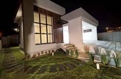 Casa Nova Mobiliada Próxima ao Centro 3 quartos, piscina e espaço gourmet