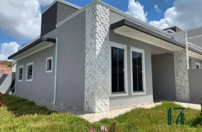 Casa para venda em araucária, iguaçu, 3 dormitórios, 1 suíte, 1 banheiro