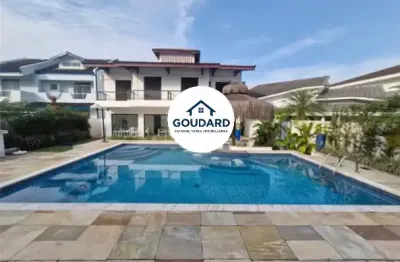 Casa em condomínio fechado com 5 quartos à venda na Avenida Kensei Tamayose, 1, Jardim Acapulco, Guarujá