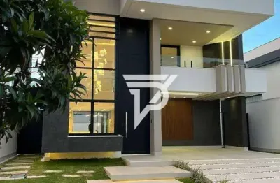 Casa com 4 dormitórios à venda, 298 m² por r$ 1.850.000,00 - alphaville - vitória da conquista/ba
