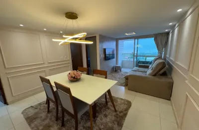 Apartamento com vista definitiva para o mar no bessa, 180m do mar