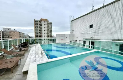 Apartamento para venda em praia grande, canto do forte, 2 dormitórios, 1 suíte, 3 banheiros, 2 vagas
