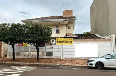 Casa comercial com 4 dormitórios, 355 m² - venda por r$ 2.800.000 ou aluguel por r$ 11.062/mês - chácara cachoeira - campo grande/ms