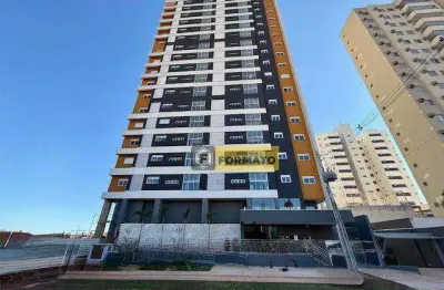 Apartamento com 3 dormitórios (excelente acabamento) para alugar, 105 m² por r$ 5.300/mês - monte castelo - campo grande/ms