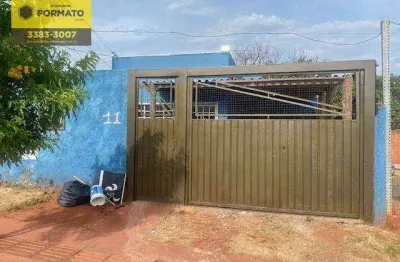 Casa com 2 dormitórios para alugar, 55 m² por r$ 1.050,00/mês - jardim veraneio - campo grande/ms