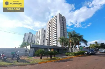 Apartamento com 2 dormitório para alugar, 76 m² por r$ 3.222/mês - jardim américa - campo grande/ms