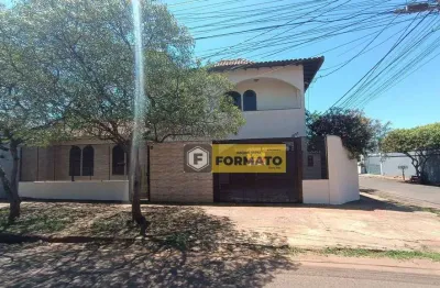 Sobrado com 3 dormitórios para alugar, 200 m² por r$ 3.008/mês - parque residencial união - campo grande/ms