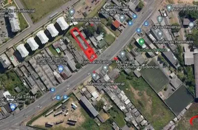 Terreno à venda na Avenida João Antônio Silveira, 380, Restinga, Porto Alegre
