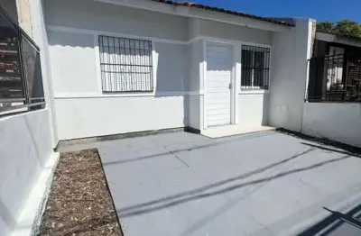 Casa com dois dormitórios no bairro hípica - 1 vaga - financiável
